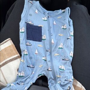 Kyte BABY Nautical Blue Kids Bodysuit